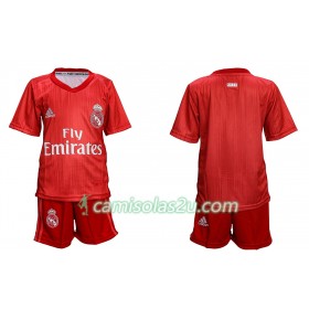 Camisolas de Futebol Real Madrid Criança Equipamento 3ª 2018/19 Manga Curta